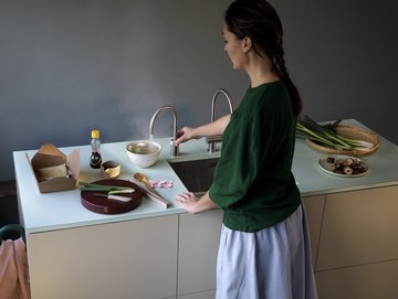 Quooker Wasserhahn mit kochendem Wasser
